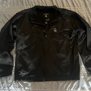 Colorado Rockies MLB Antigua Men’s Lightweight Water Resistant Jacket Fandom M